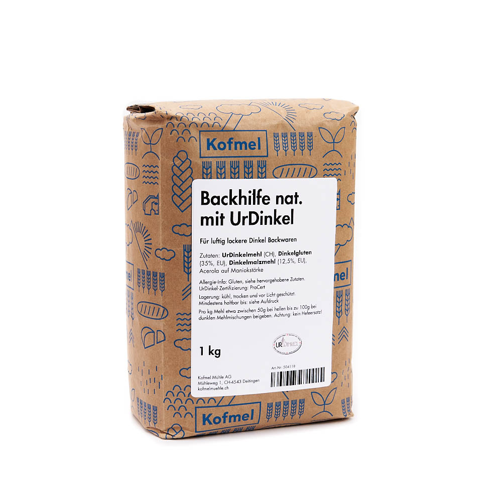 Backhilfe Natürlich mit UrDinkel