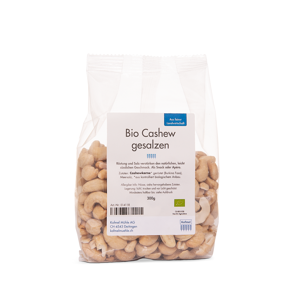 Bio Cashew gesalzen