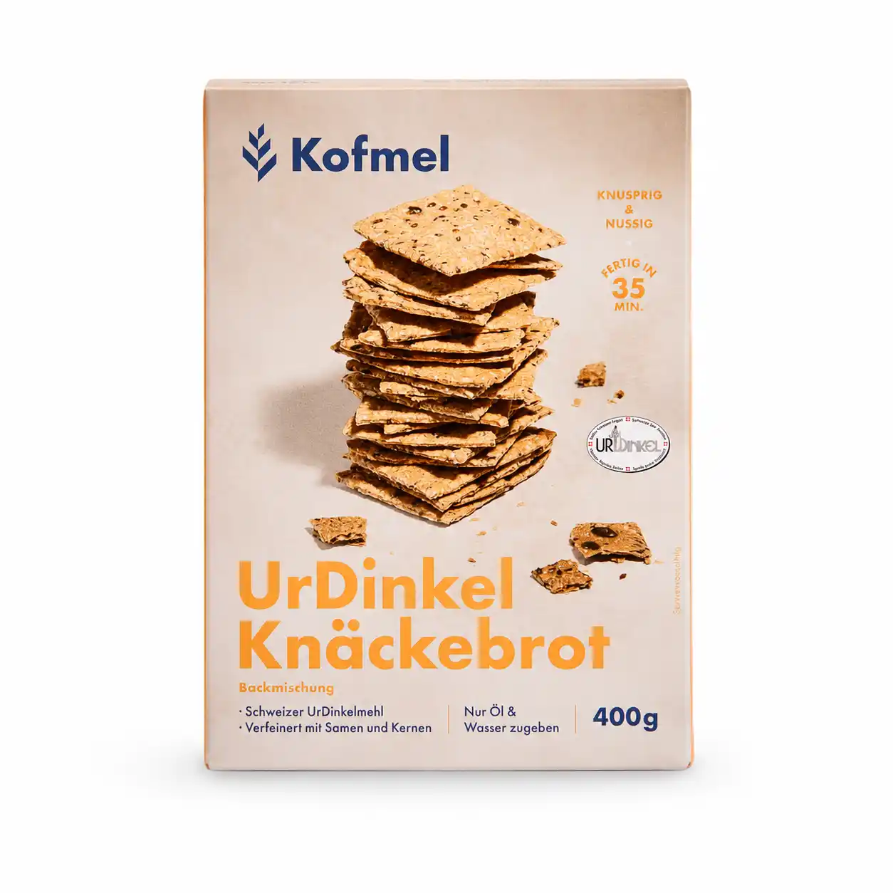 Knäckebrot mit UrDinkel
